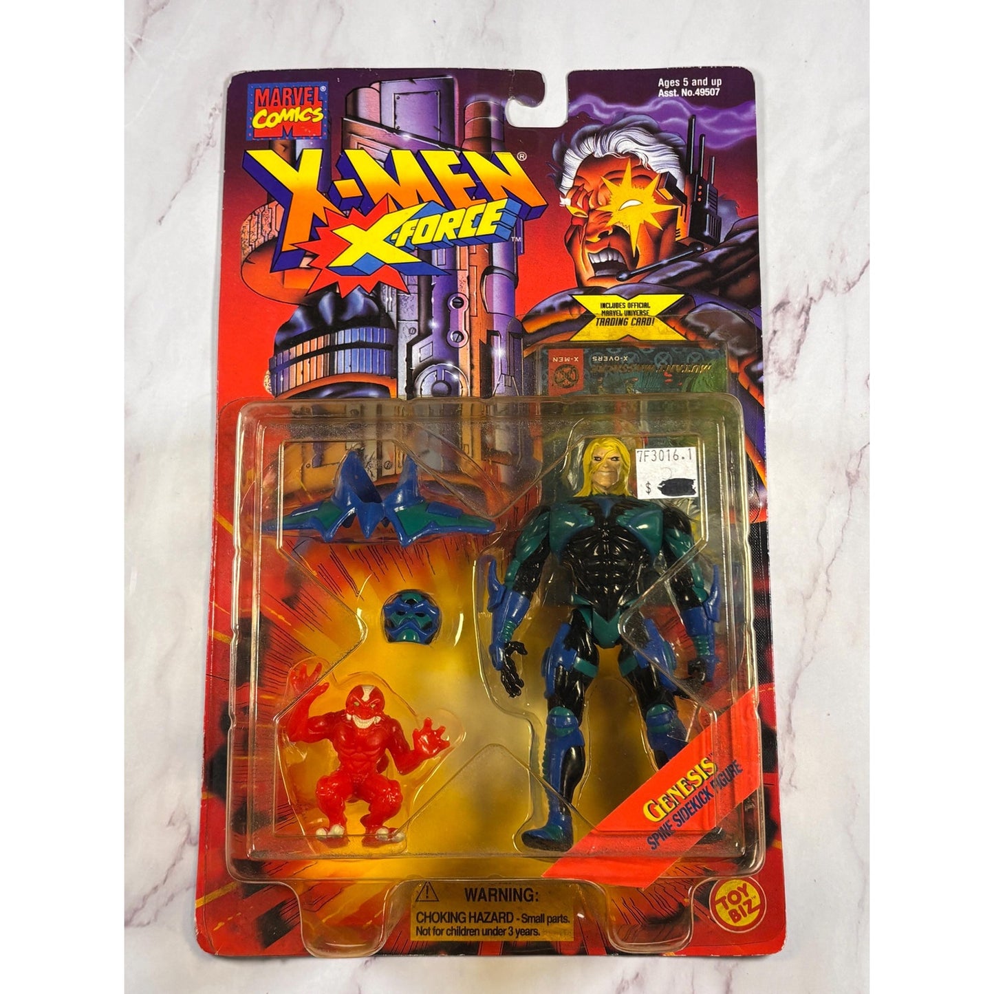 Marvel X-Men X-Force Genesis Spine Sidekick Figure Vintage ToyBiz NIB 1995