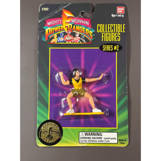 Power Rangers Mighty Morphin Yellow Ranger 3” Collectible Figure Series #2 1994