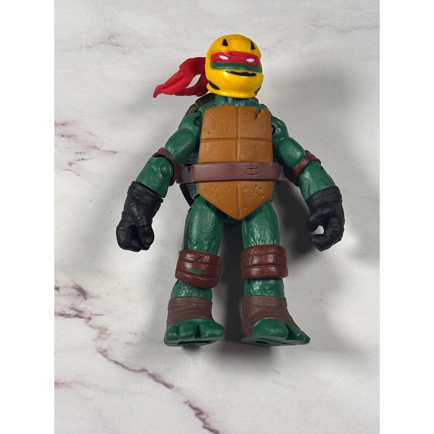 Teenage Mutant Ninja Turtles TMNT Figure Stealth Bike Helmet Raphael 2012 5”