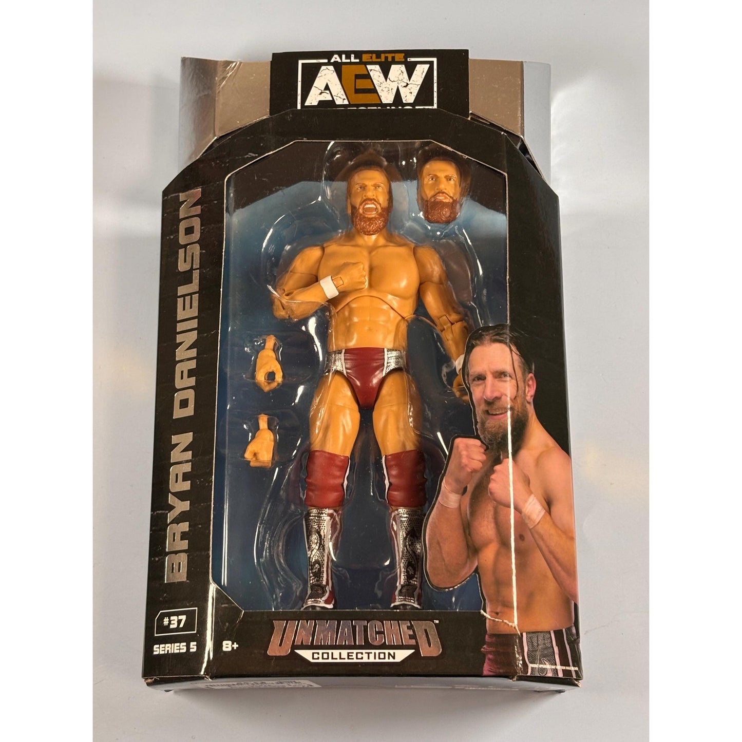 Bryan Danielson AEW Unmatched Series 5 Jazwares Wrestling Figure New 6”