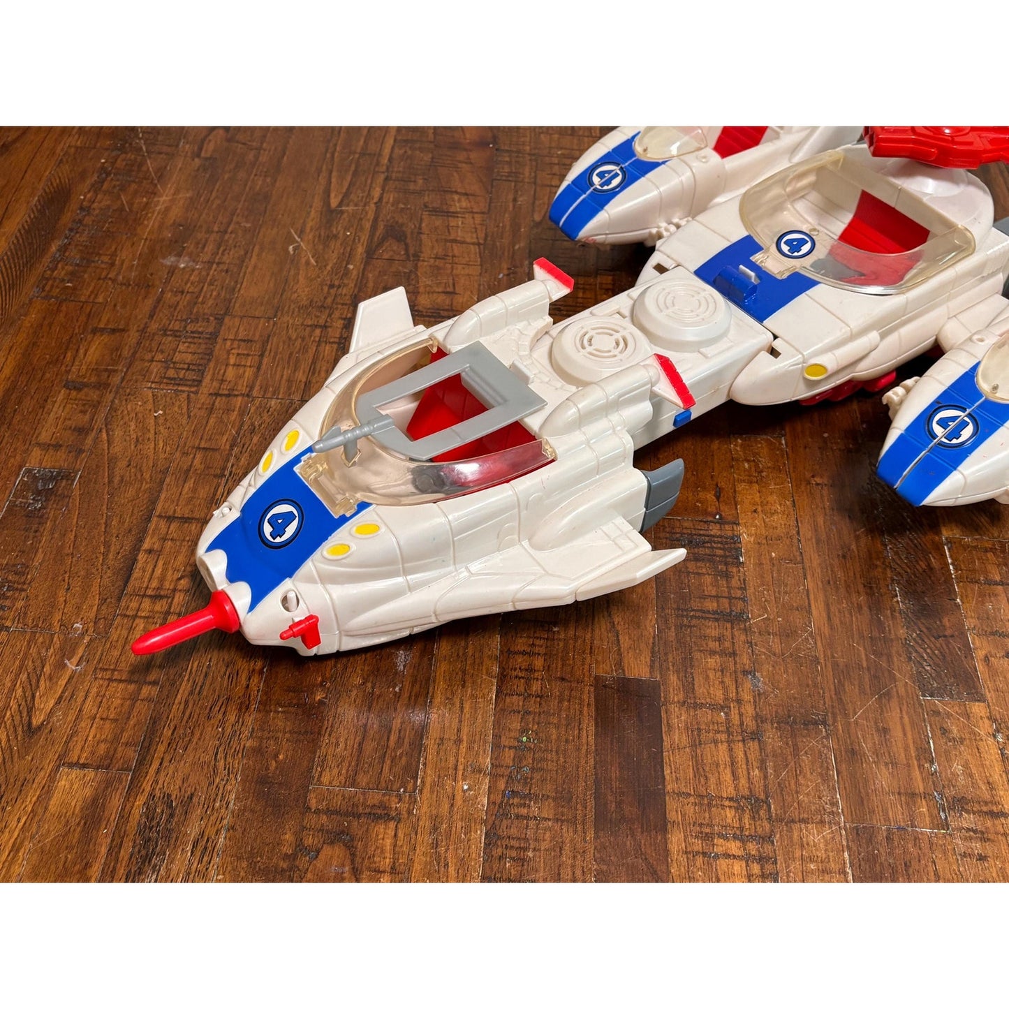 TozBiz 1995 Fantastic 4 Fantasticar Modular Vehicle Ship Vintage marvel