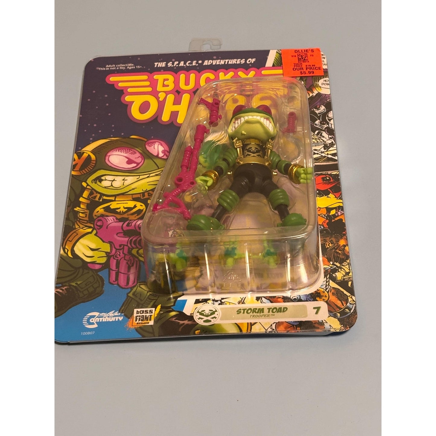 Bucky O'Hare Storm Toad Trooper 07 New SEALED 2017 Boss Fight Studio