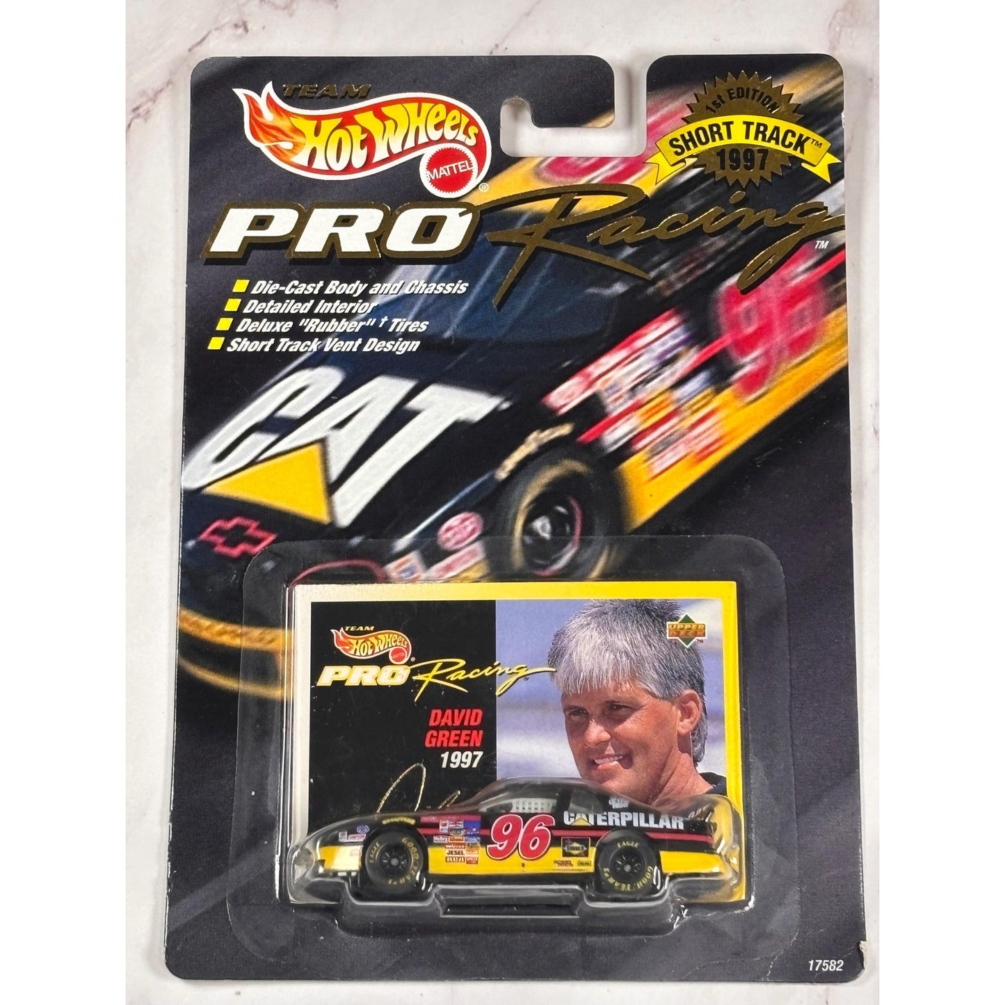 NASCAR Hot Wheels 1:64 Diecast #96 David Green Chevy Monte Carlo Buzz McCall Rac
