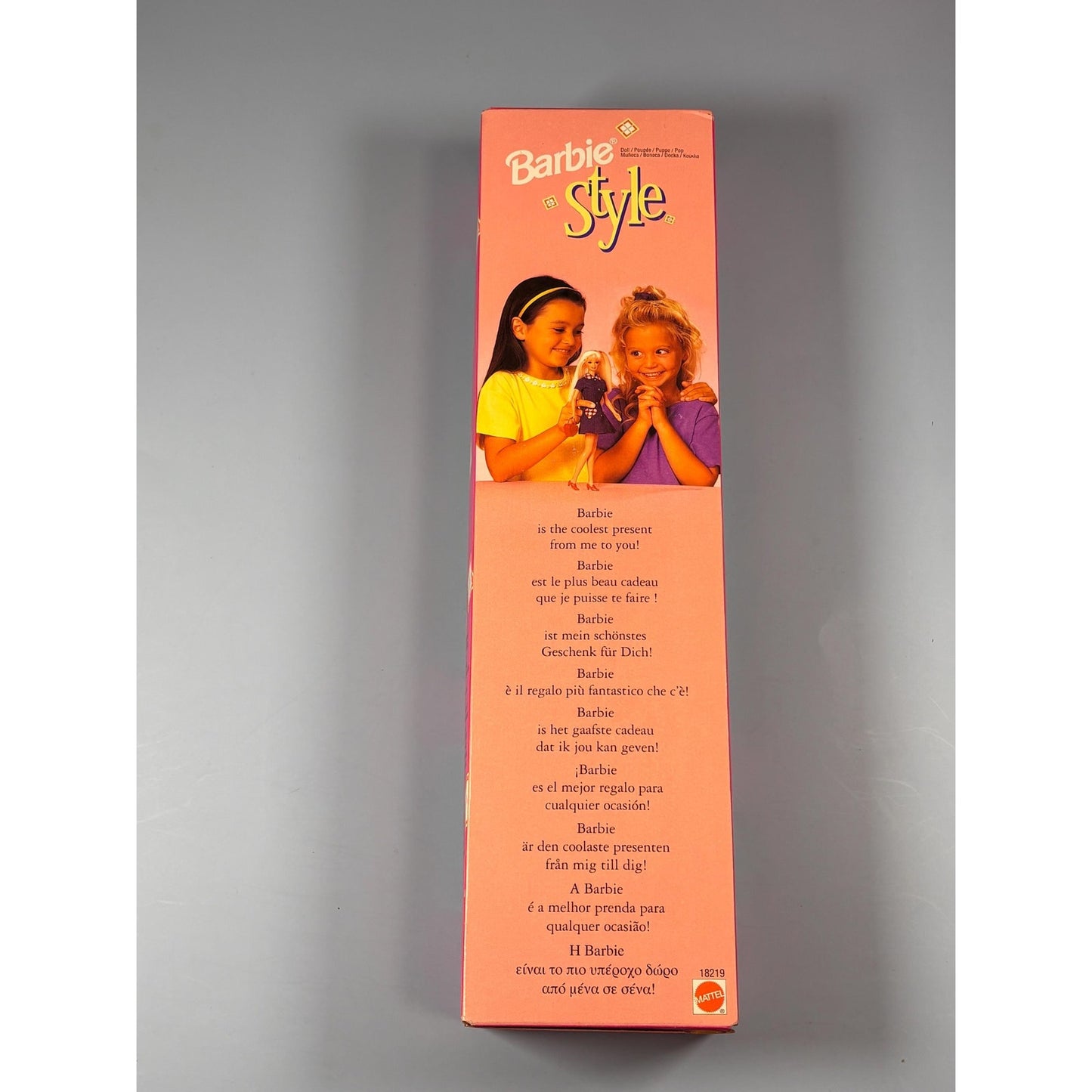 1997 Mattel Style Barbie #18219 Jean Dress New Vintage