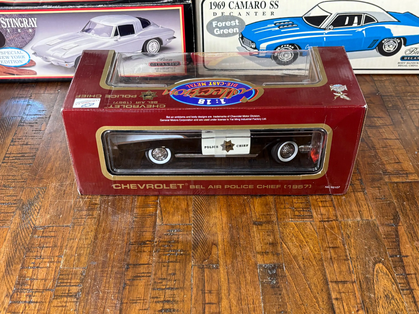 Road Legends 1958 Cadillac EL Dorado Seville Police Chief Diecast Car 1:18 New