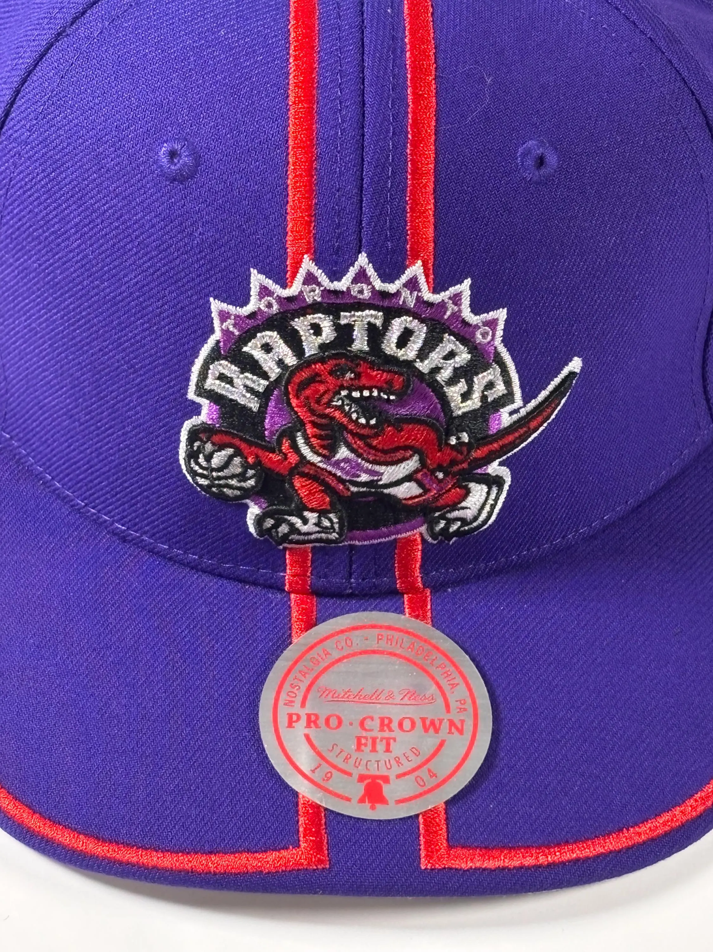 Mitchell Ness Purple Toronto Raptors Hardwood 1998 NBA Draft Adjustable Hat New