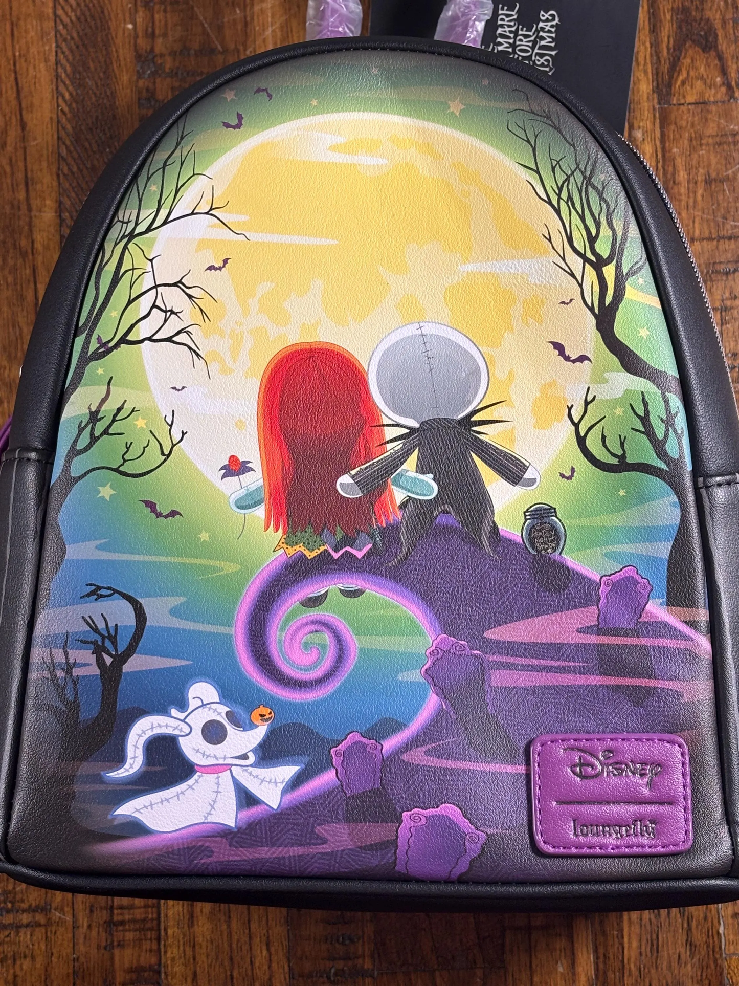 Loungefly Disney The Nightmare Before Christmas Jack & Sally Zero Doll Mini Backpack Kids Men Women NWT NEW 2024