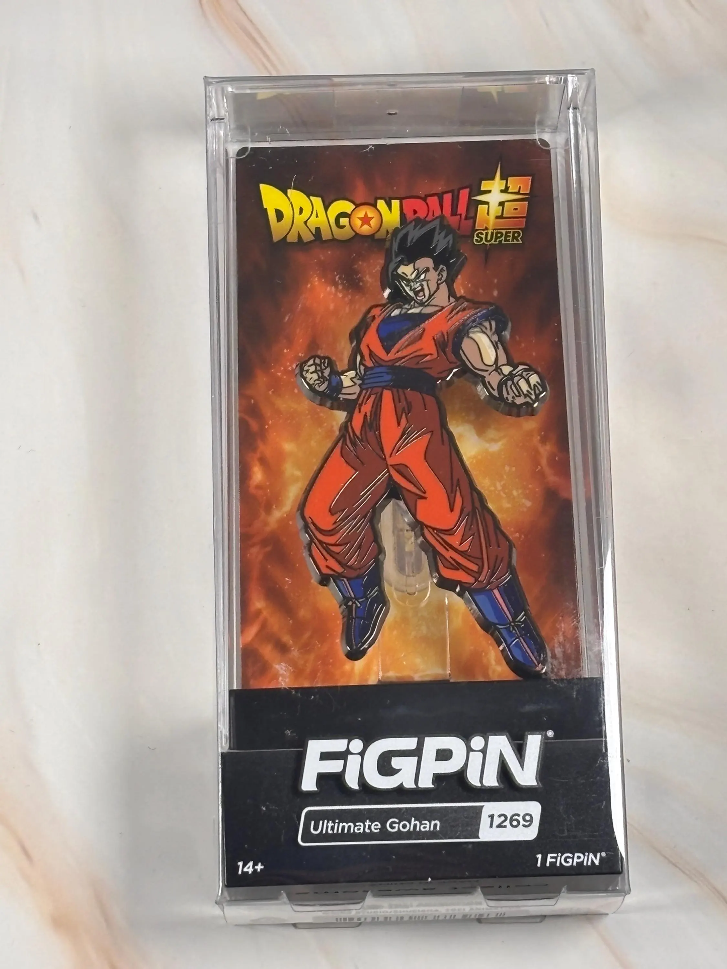 Dragon Ball Z Super FiGPiN #1269 Ultimate Gohan WTFIGPIN Exclusive LE1000 New Collectible Enamel Pin
