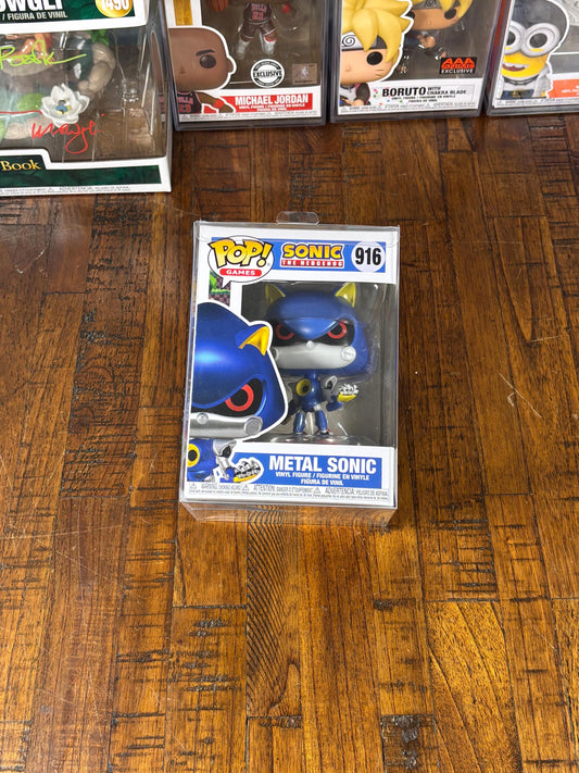 Funko Pop Games: Sonic The Hedgehog- Metal Sonic #916 Vinyl Figure New