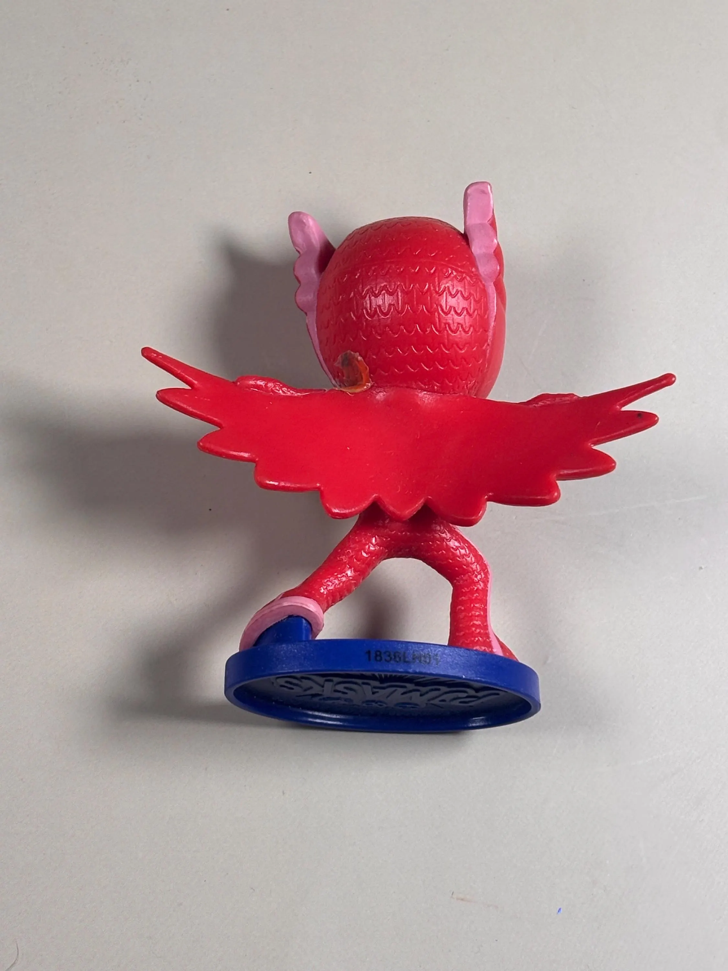 Just Play Frog Box PJ Masks Owlette Red Plastic Figure 2.5 Inch Cake Topper Toy