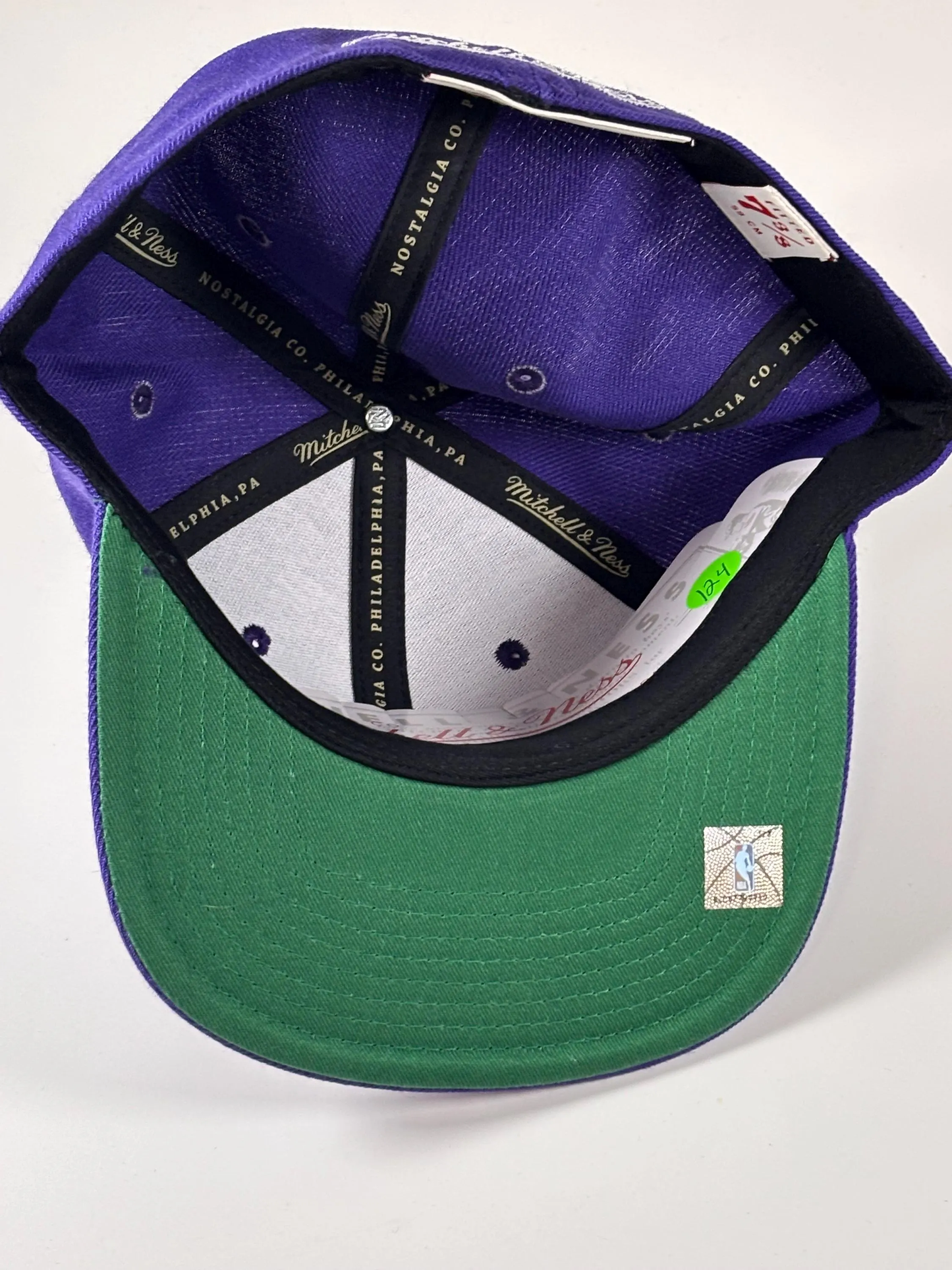 Mitchell & Ness Purple Phoenix Suns Hardwood Ground 2.0 Fitted Hat 7 3/8 New