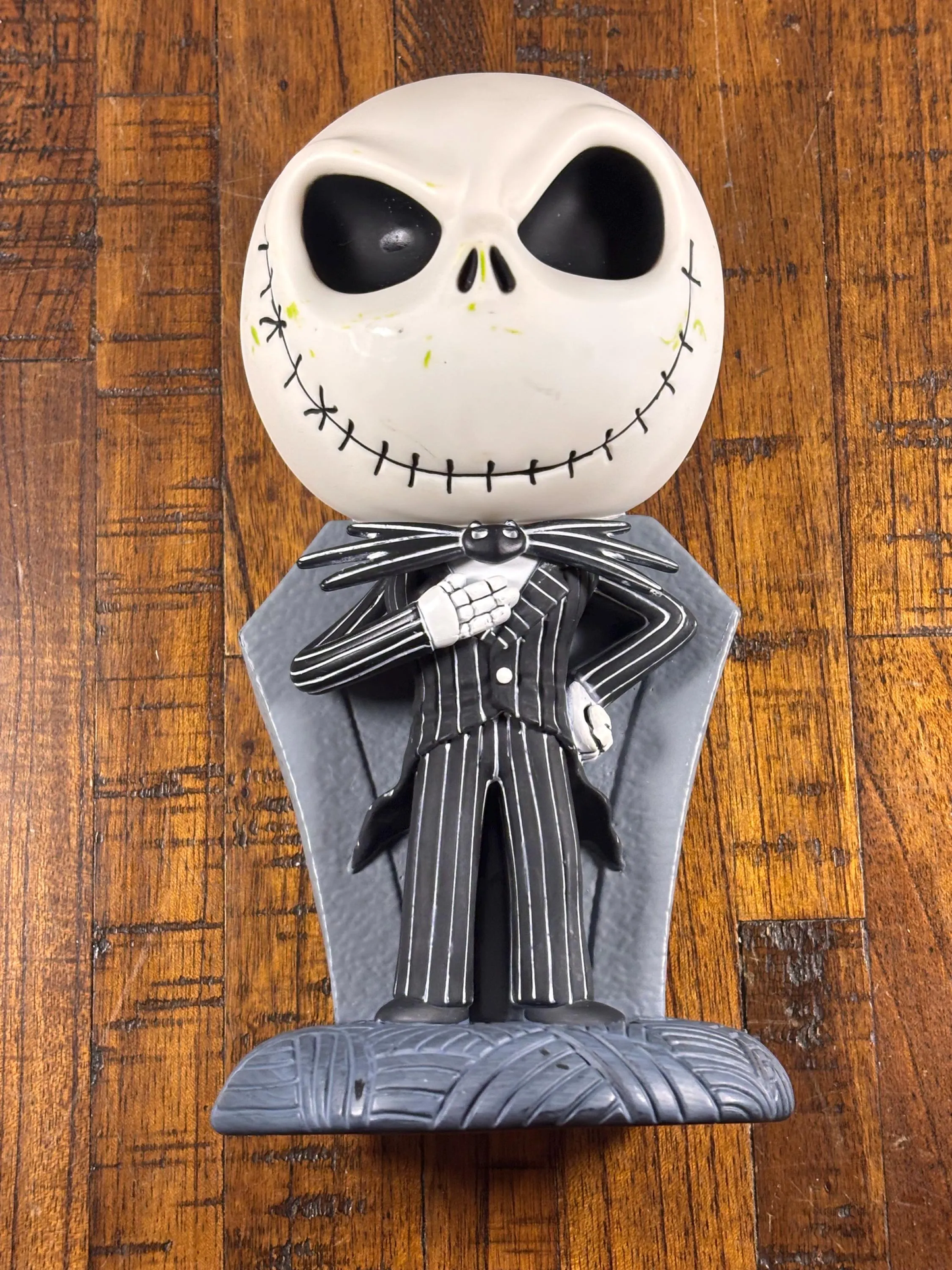 Tim Burton Disney The Nightmare Before Christmas Jack Skellington PVC Figural Bank 9" Piggy Bank New