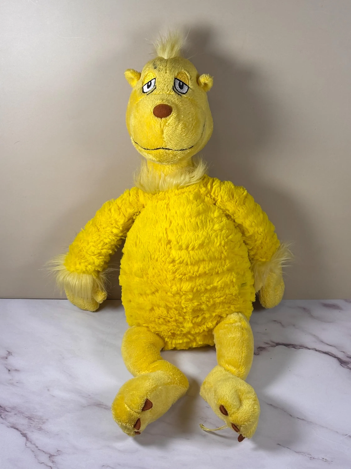 Kohls Cares Dr. Seuss Snoozapalooza 17" Sleep Book Yellow Plush Stuffed Animal