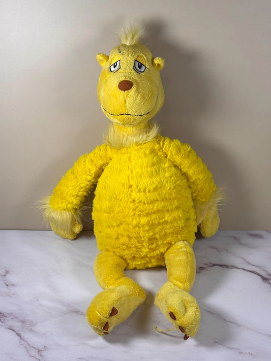 Kohls Cares Dr. Seuss Snoozapalooza 17" Sleep Book Yellow Plush Stuffed Animal
