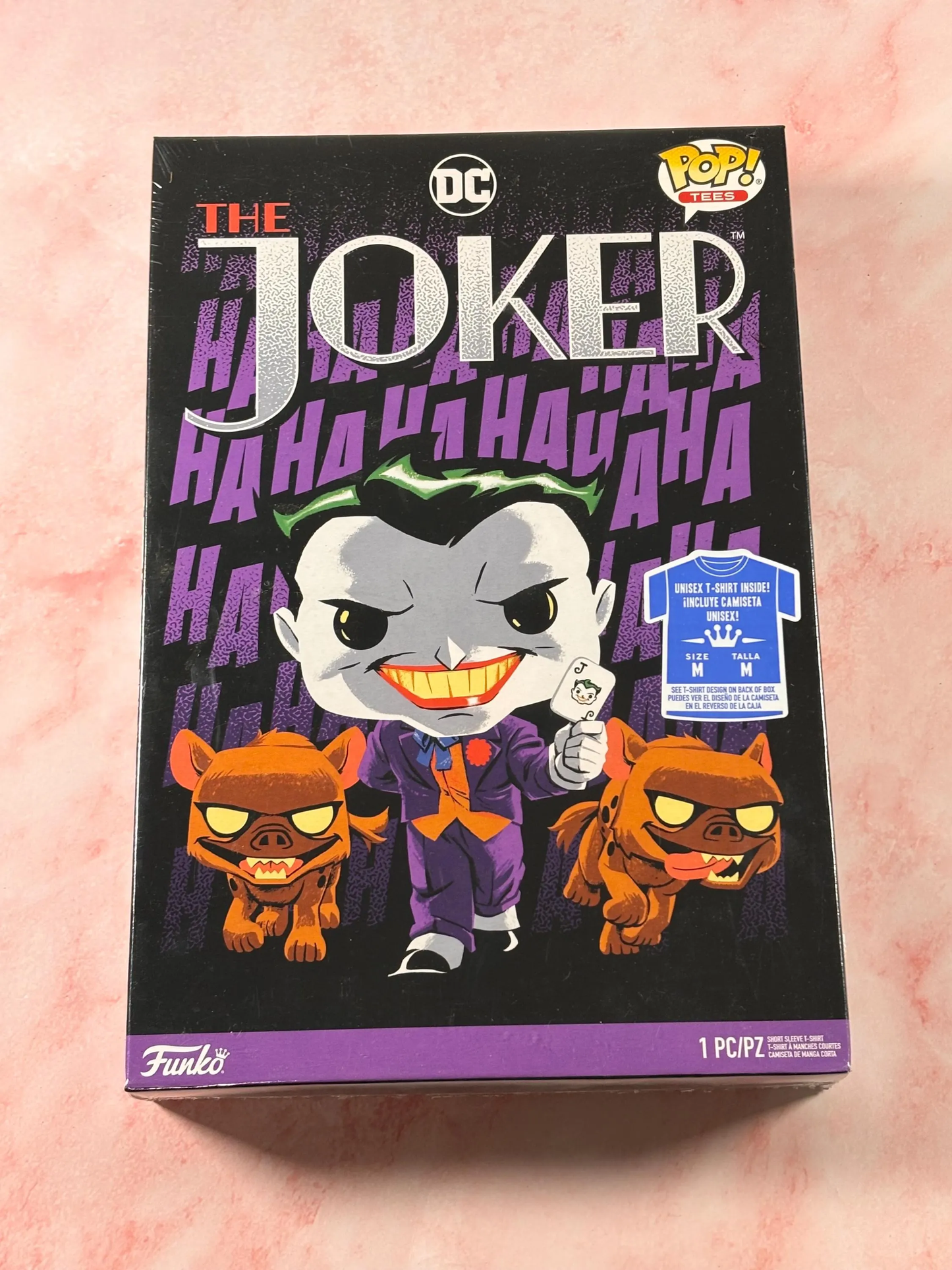 Funko POP! TEES DC Batman The Joker Tee Shirt Adult Size Medium M New