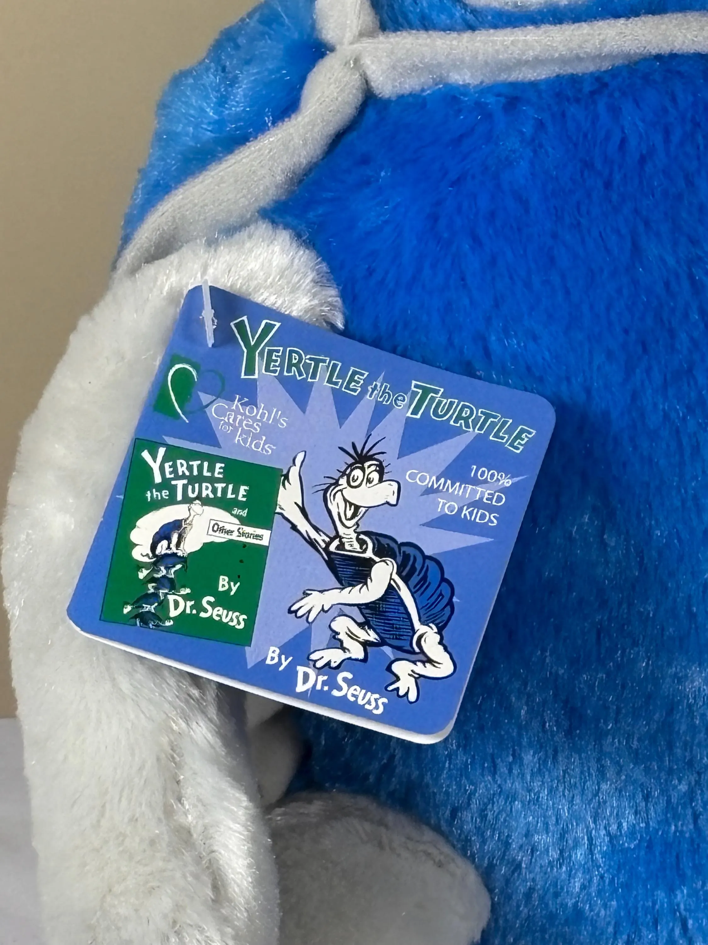 NEW Kohls Cares Dr Seuss Yertle the Turtle Plush Stuffed Animal Toy Kohl's NWT