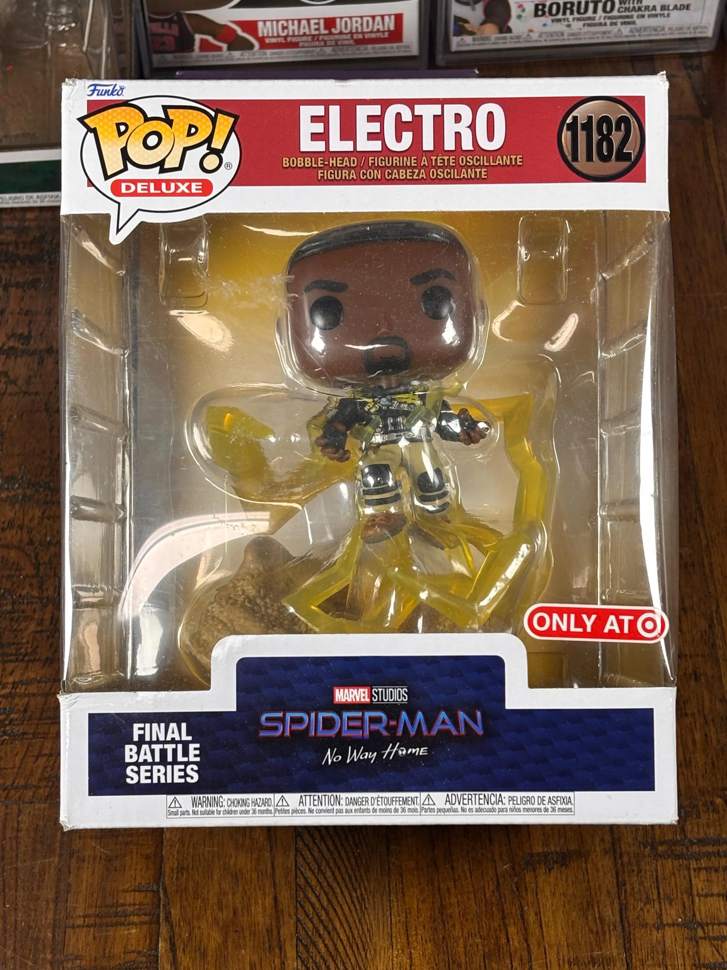 Funko Pop! Deluxe: Marvel Electro Target Exclusive #1182 Spider-Man No Way Home