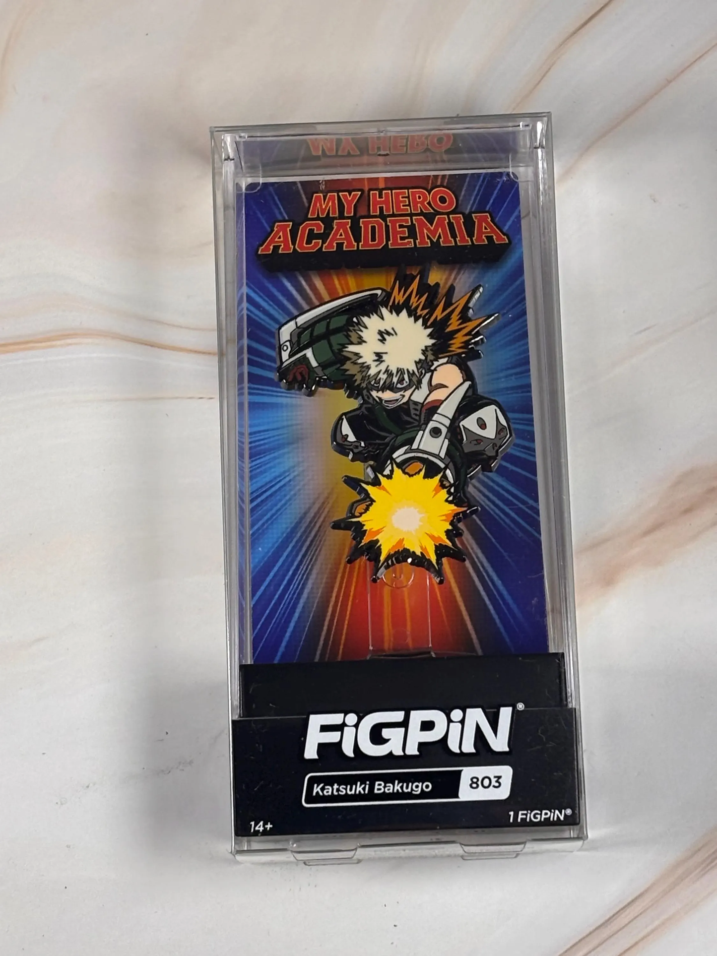 FiGPiN My Hero Academia MHA Katsuki Bakugo #803 Funimation New Collectible Enamel Pin