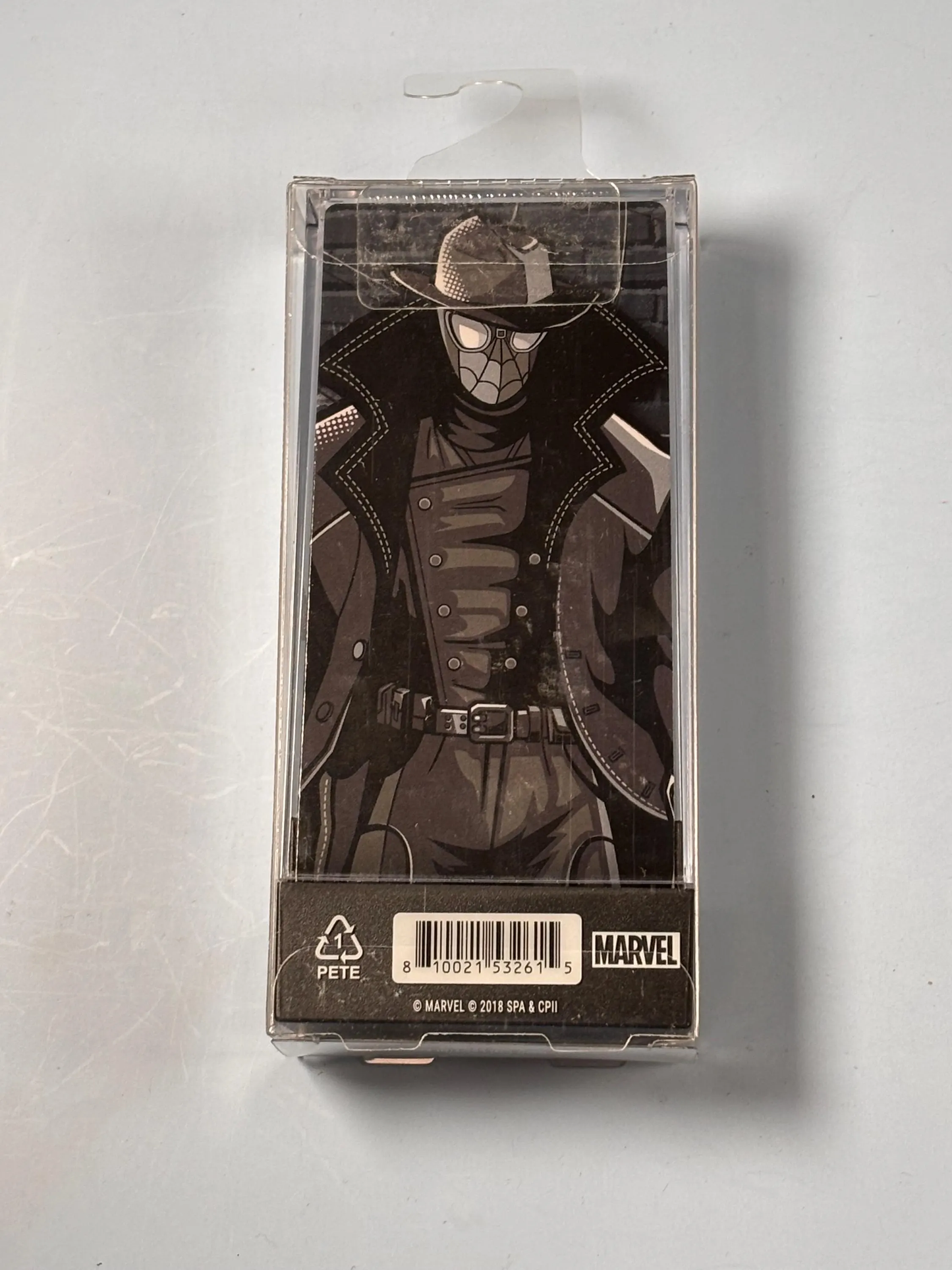 FiGPiN Marvel Into Spider-Verse Spider-Man Noir Collectible Enamel Pin 316 New