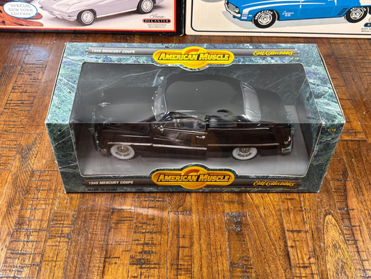 ERTL Collectibles American Muscle Die-Cast 1949 Mercury Coupe 1/18 Black New