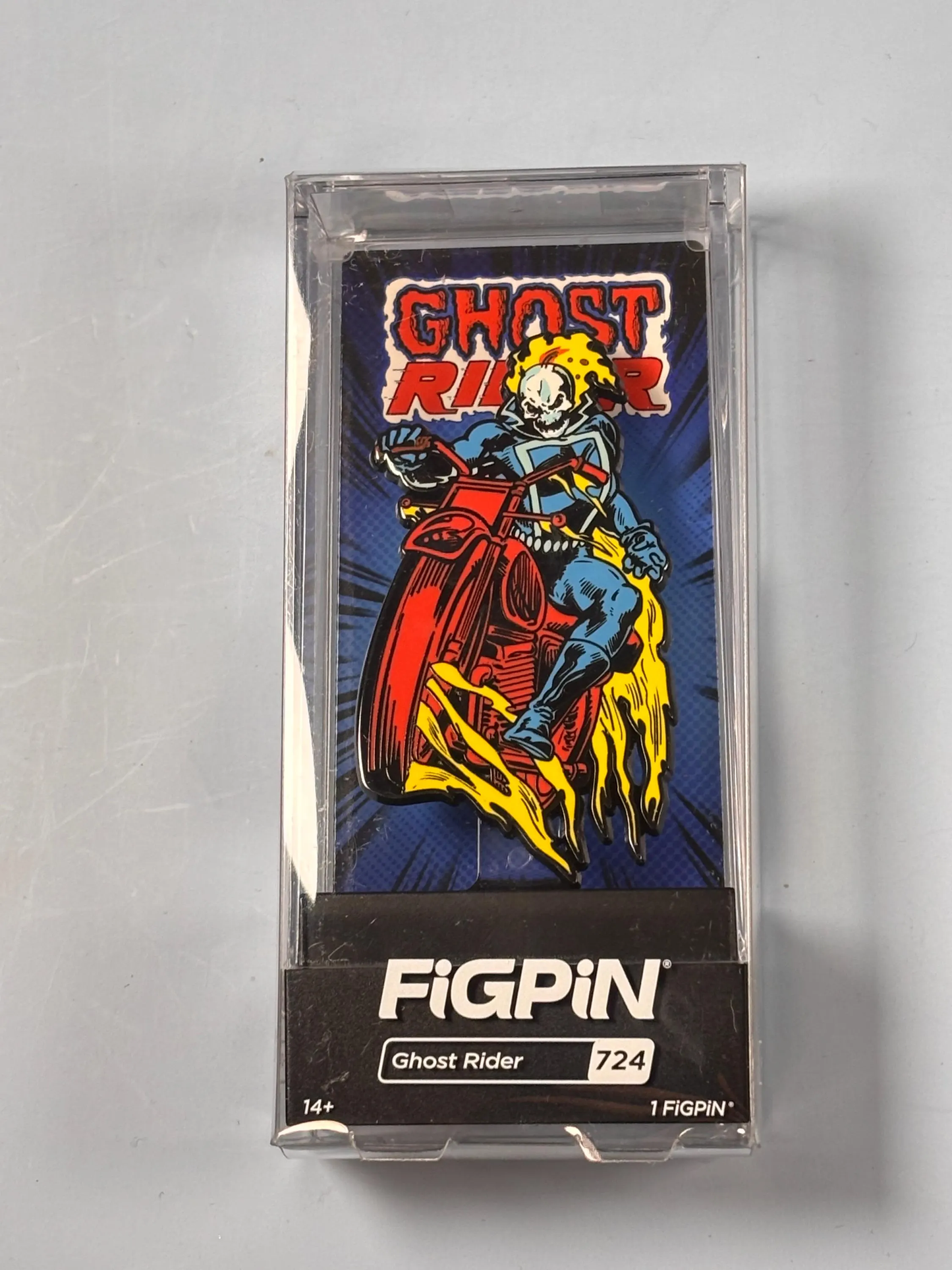 FiGPiN Marvel Ghost Rider Collectible Enamel Pin #724 New