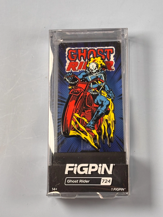 FiGPiN Marvel Ghost Rider Collectible Enamel Pin #724 New