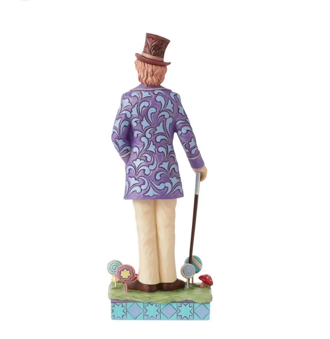 Jim Shore Willy Wonka Willy Wonka and Cane Figurine 6013719 Charlie Chocolate