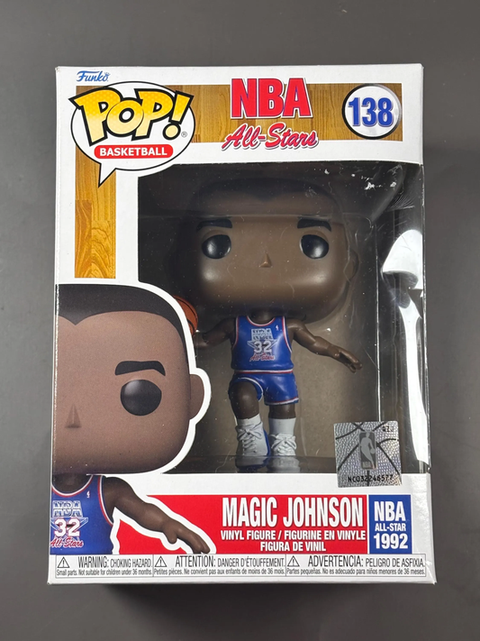 Magic Johnson NBA All-Stars Funko Pop! Vinyl #138 Basketball