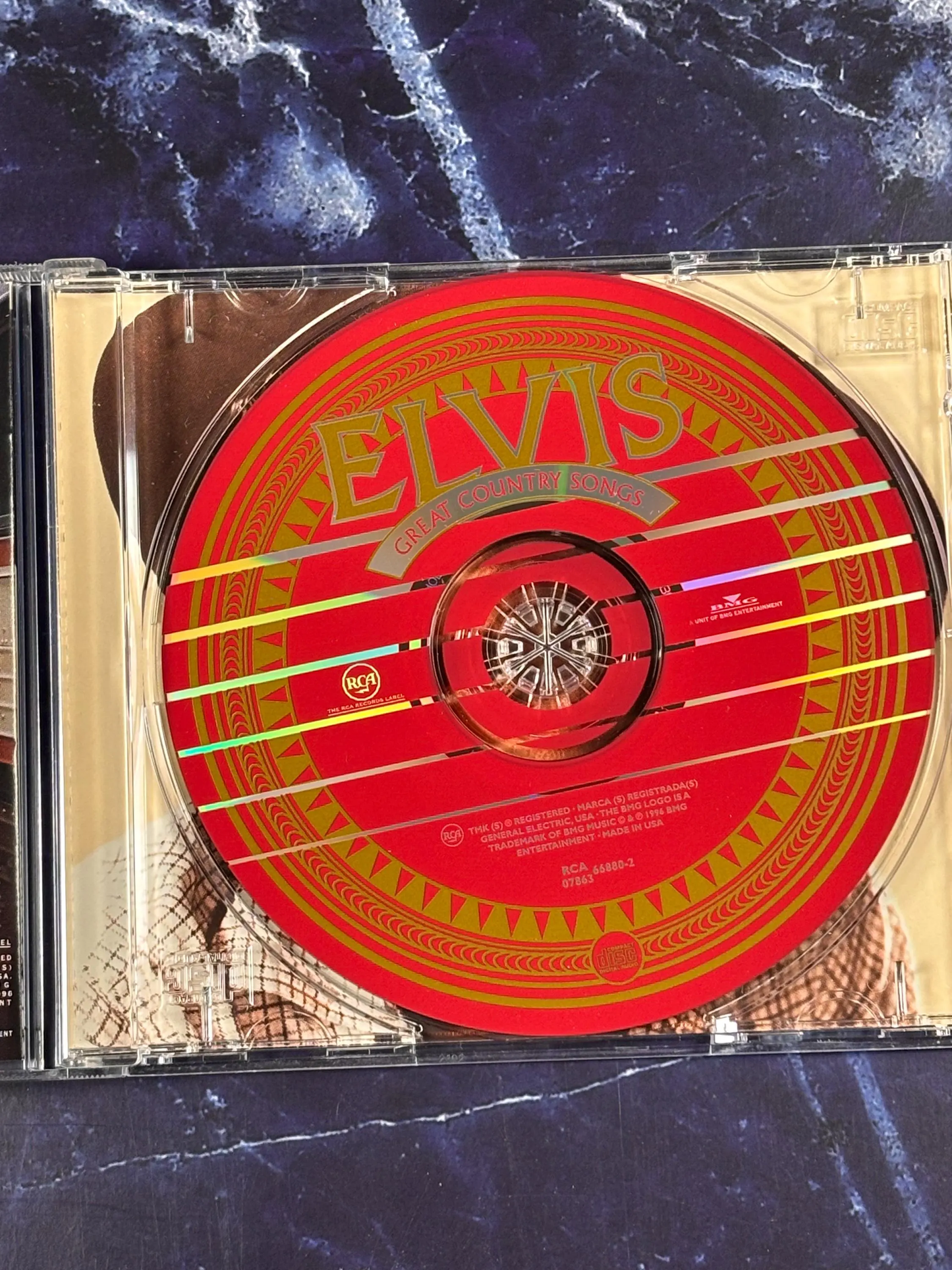 Great Country Songs by Elvis Presley (CD, Oct-1996, RCA Records)