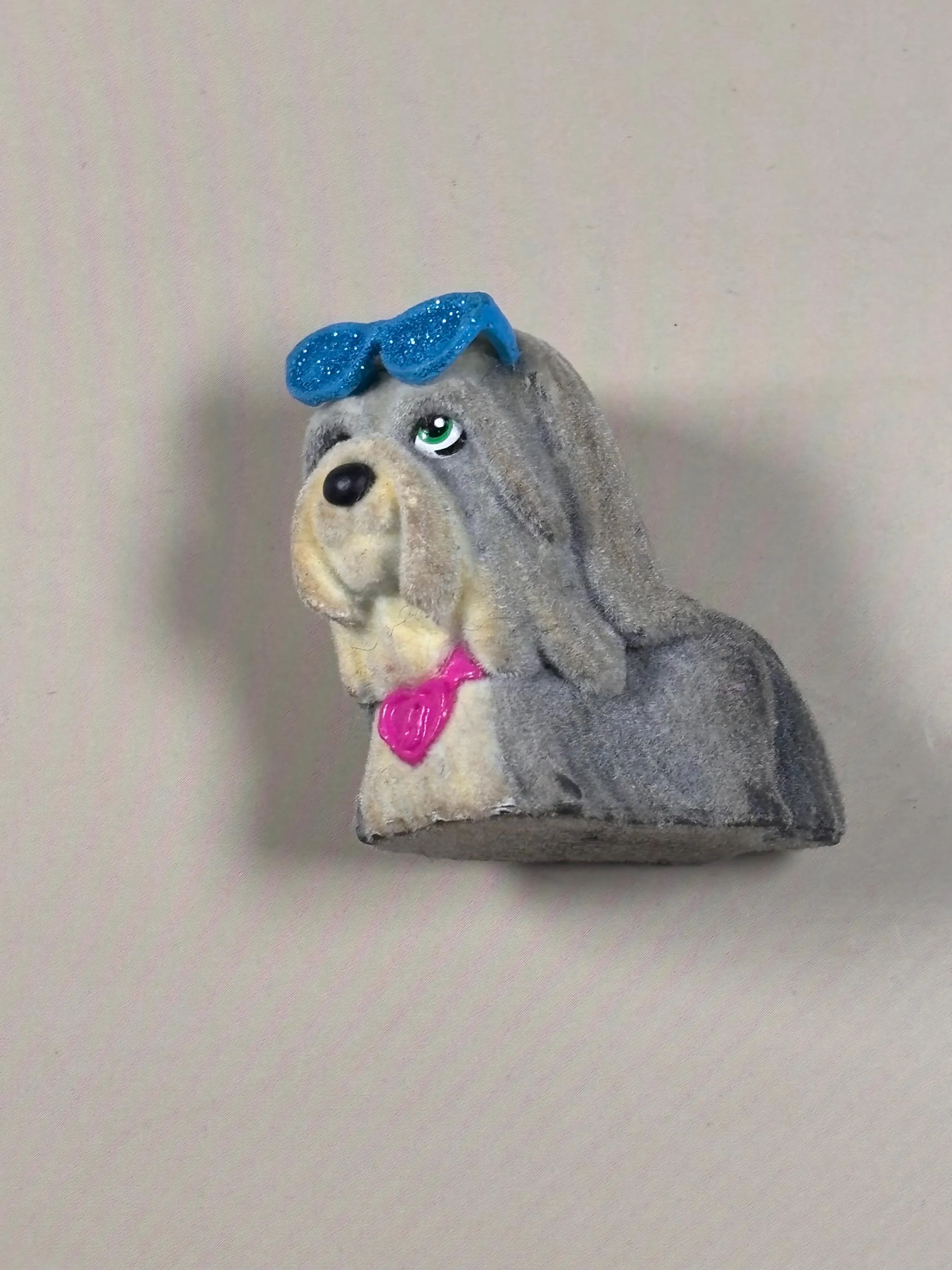Barbie Pets Gray Lahso Apso Puppy Dog Blind Bag Figure