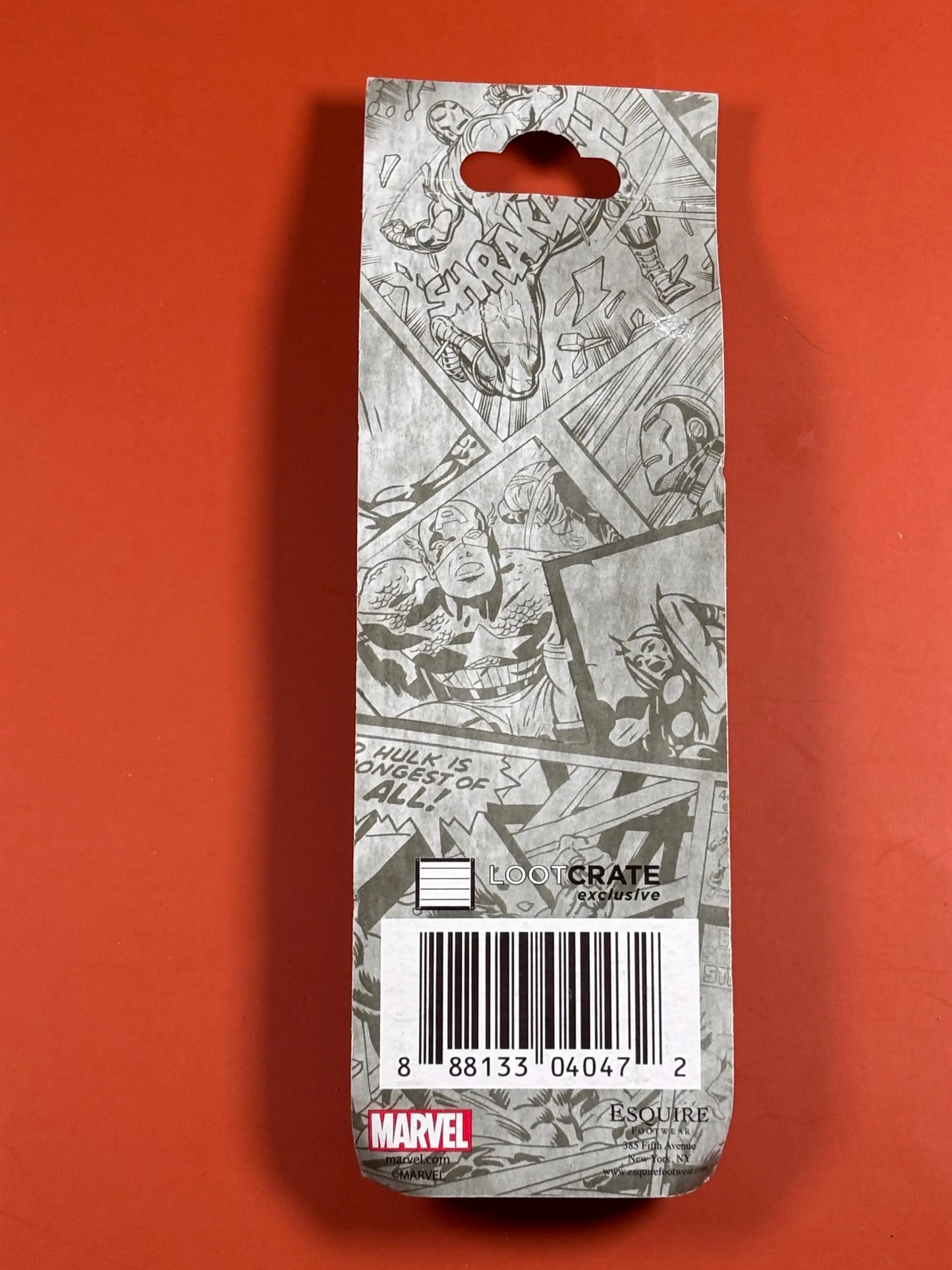 Marvel Comics Shoelaces Printed Multi Colored 48” Superhero Loot Crate Exclusive