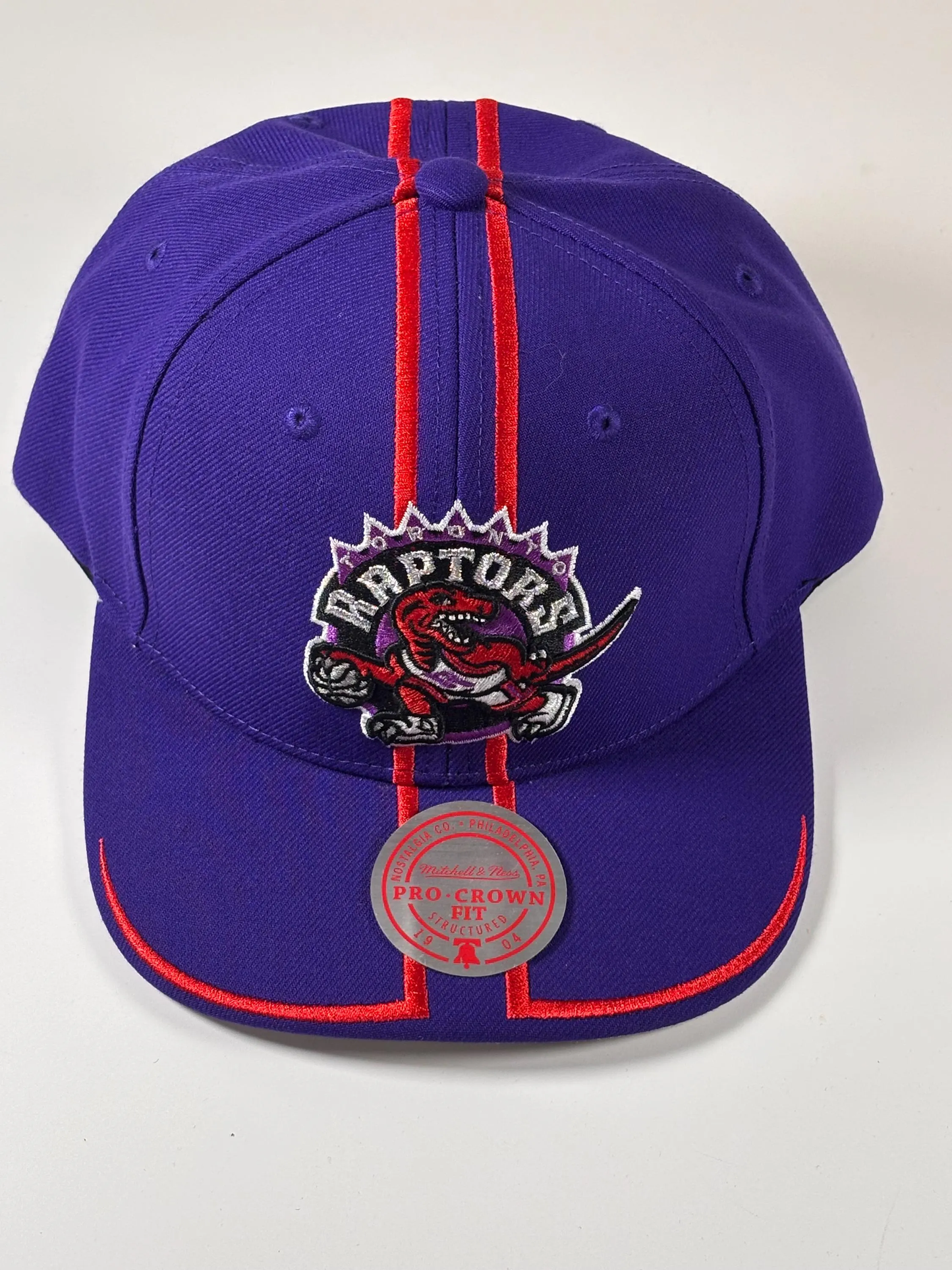 Mitchell Ness Purple Toronto Raptors Hardwood 1998 NBA Draft Adjustable Hat New