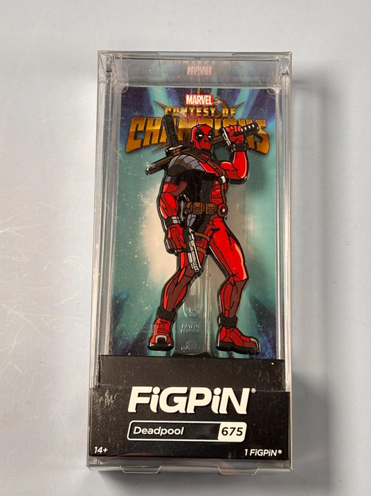 Figpin Deadpool Contest Of Champions Enamel Pin #675 Marvel Comics New