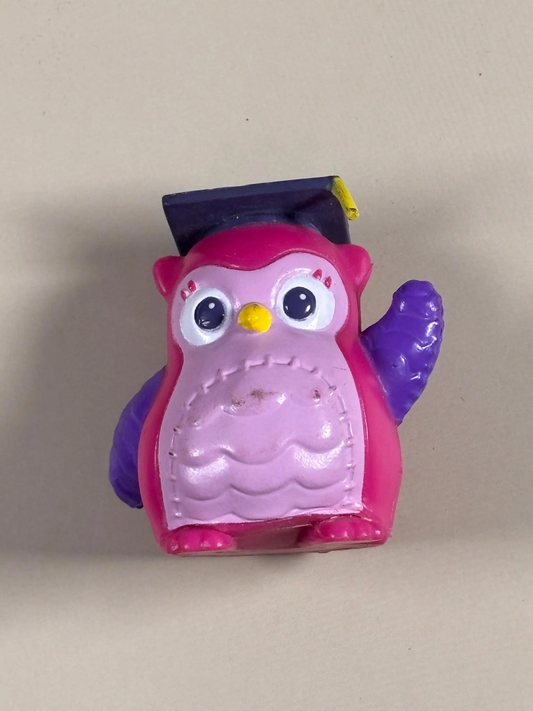 1.75" Professor Hootsburgh Owl PVC Action Figure Disney Junior Doc McStuffins