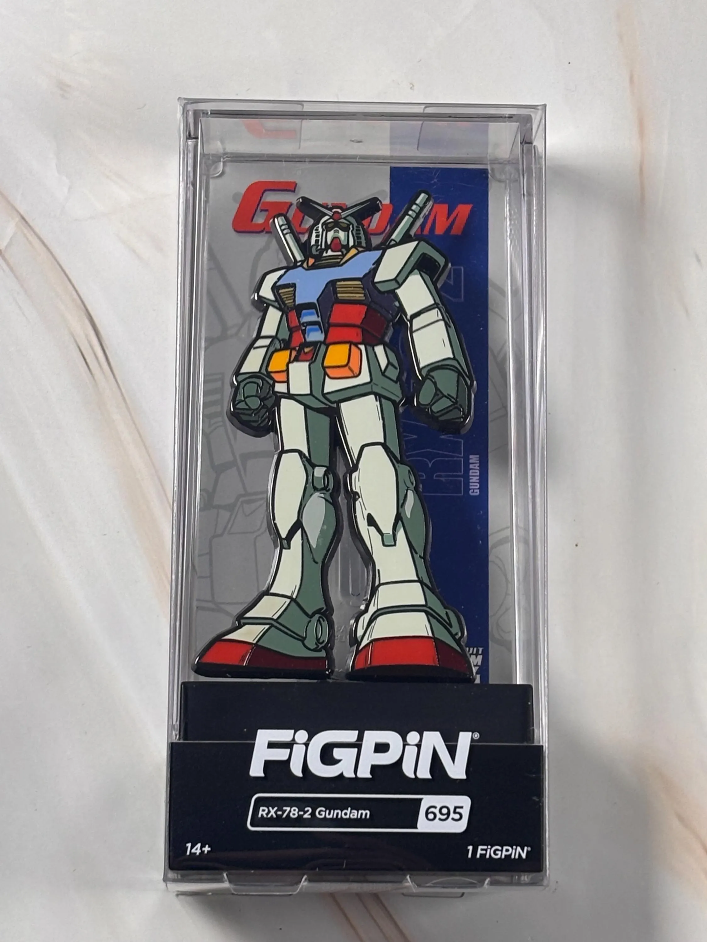 FiGPiN Gundam RX-78-2 Gundam #695 New Collectible Enamel Pin