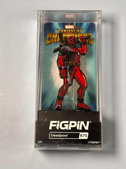 Figpin Deadpool Contest Of Champions Enamel Pin #675 Marvel Comics New