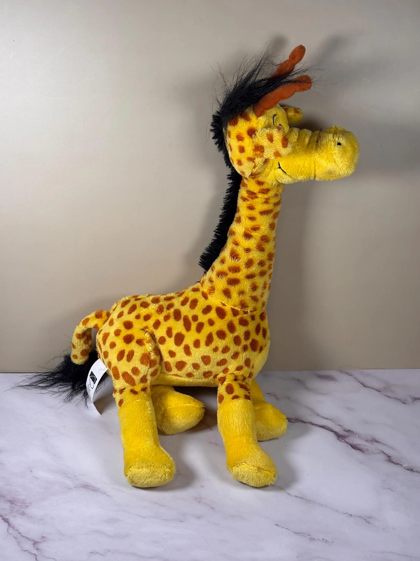 2016 Kohl's Dr. Seuss Giraffe Think Saw It On Mulberry Street Plush 14"