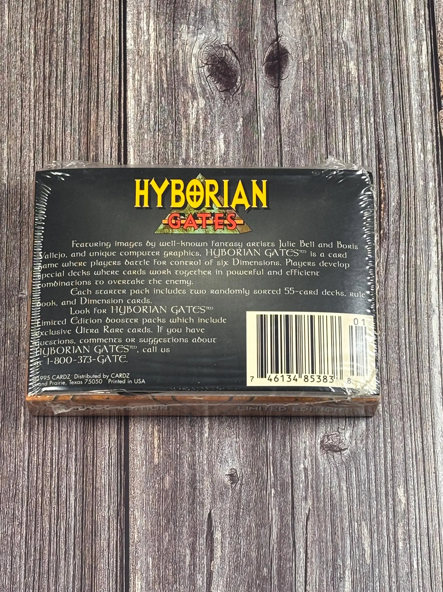 Hyborian Gates Collectible Card Game New Sealed Limited Edition Starter Pack