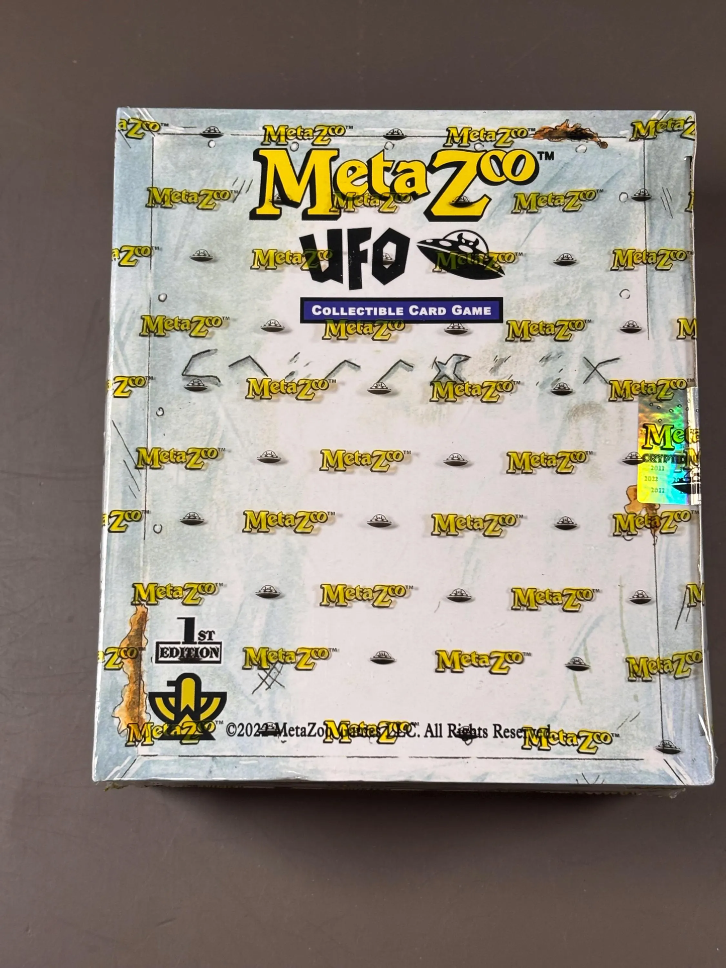 MetaZoo TCG  UFO 1st Edition Spellbook 2022 New Sealed TCG Playing Card Game