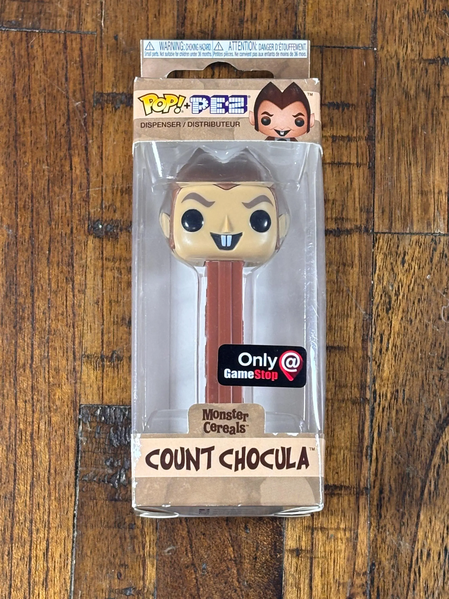 Funko Pop! PEZ Monster Cereals Count Chocula Gamestop Exclusive New Collectible