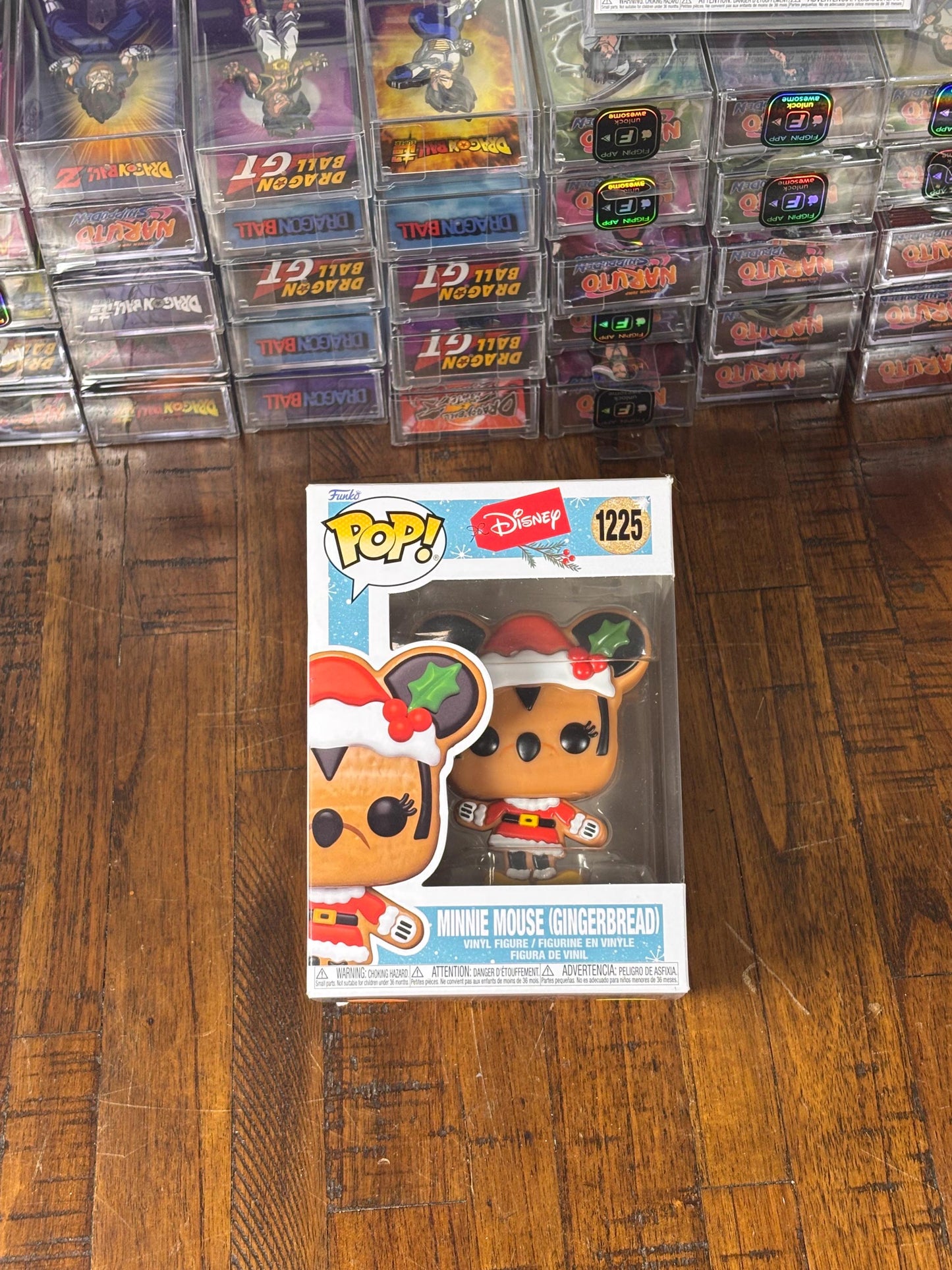 Funko Pop Disney Mickey Minnie Mouse Gingerbread #1225 Christmas New Vinyl Figure