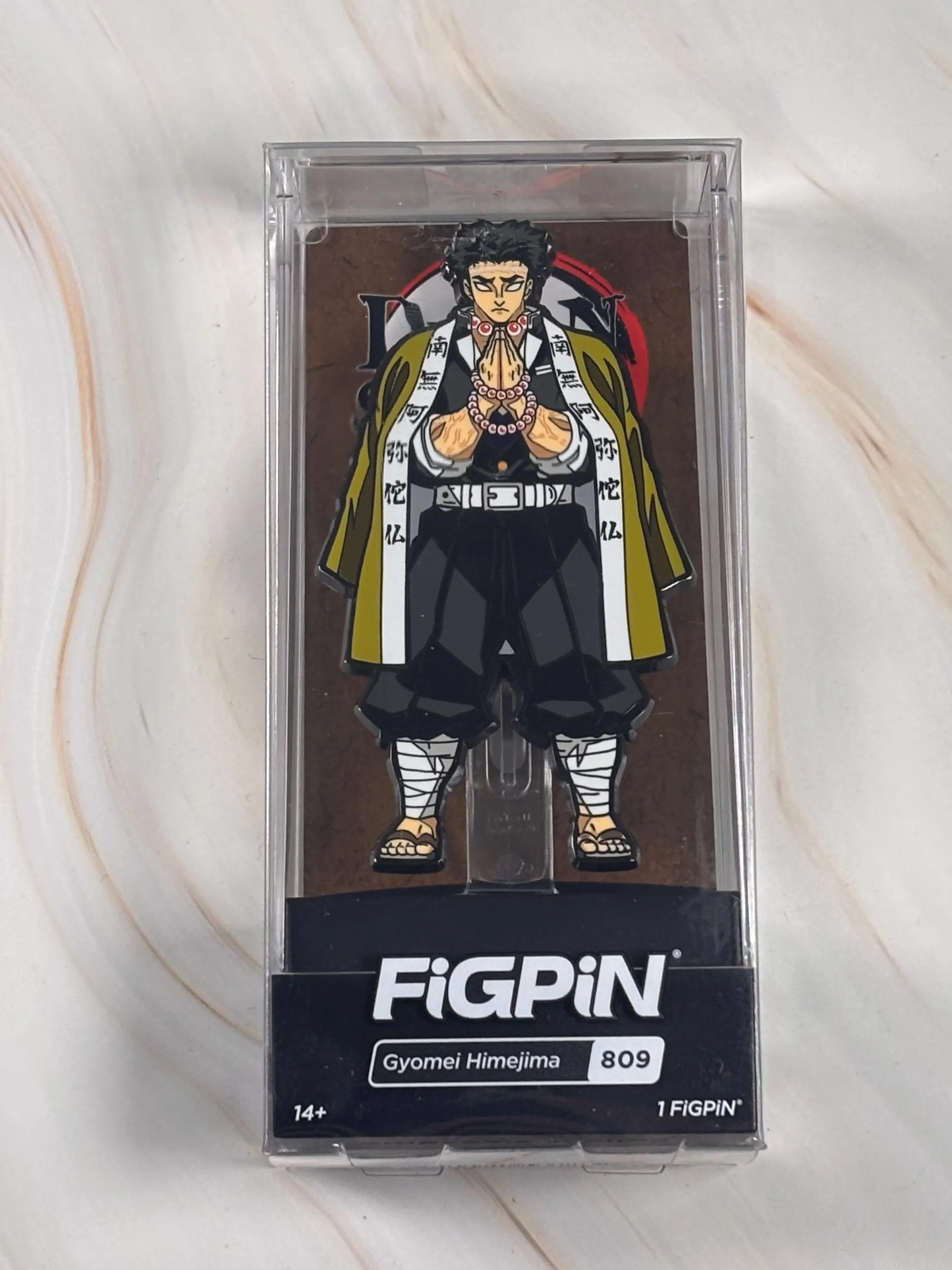 FiGPiN Gyomei Himejima #809 Demon Slayer Kimetsu No Yaiba New Enamel Pin