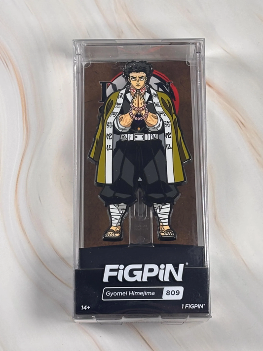 FiGPiN Gyomei Himejima #809 Demon Slayer Kimetsu No Yaiba New Enamel Pin