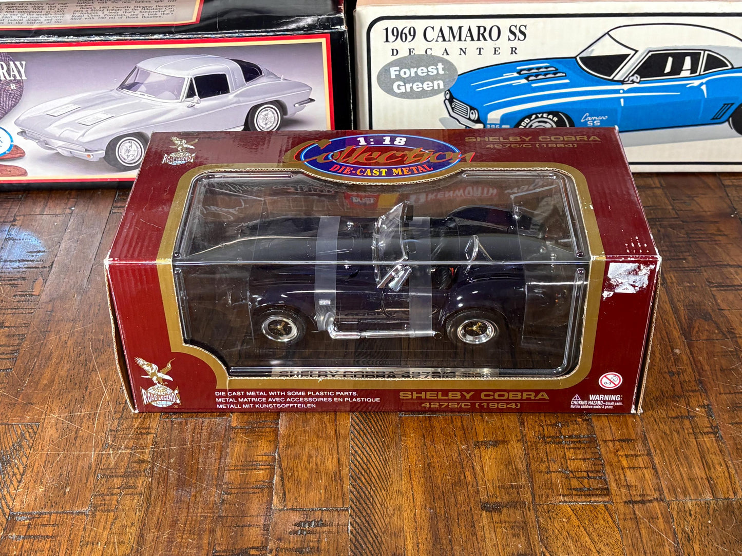 Road Legends 1:18 Scale 1964 Shelby Cobra  427 S/C  Dark Blue New Diecast