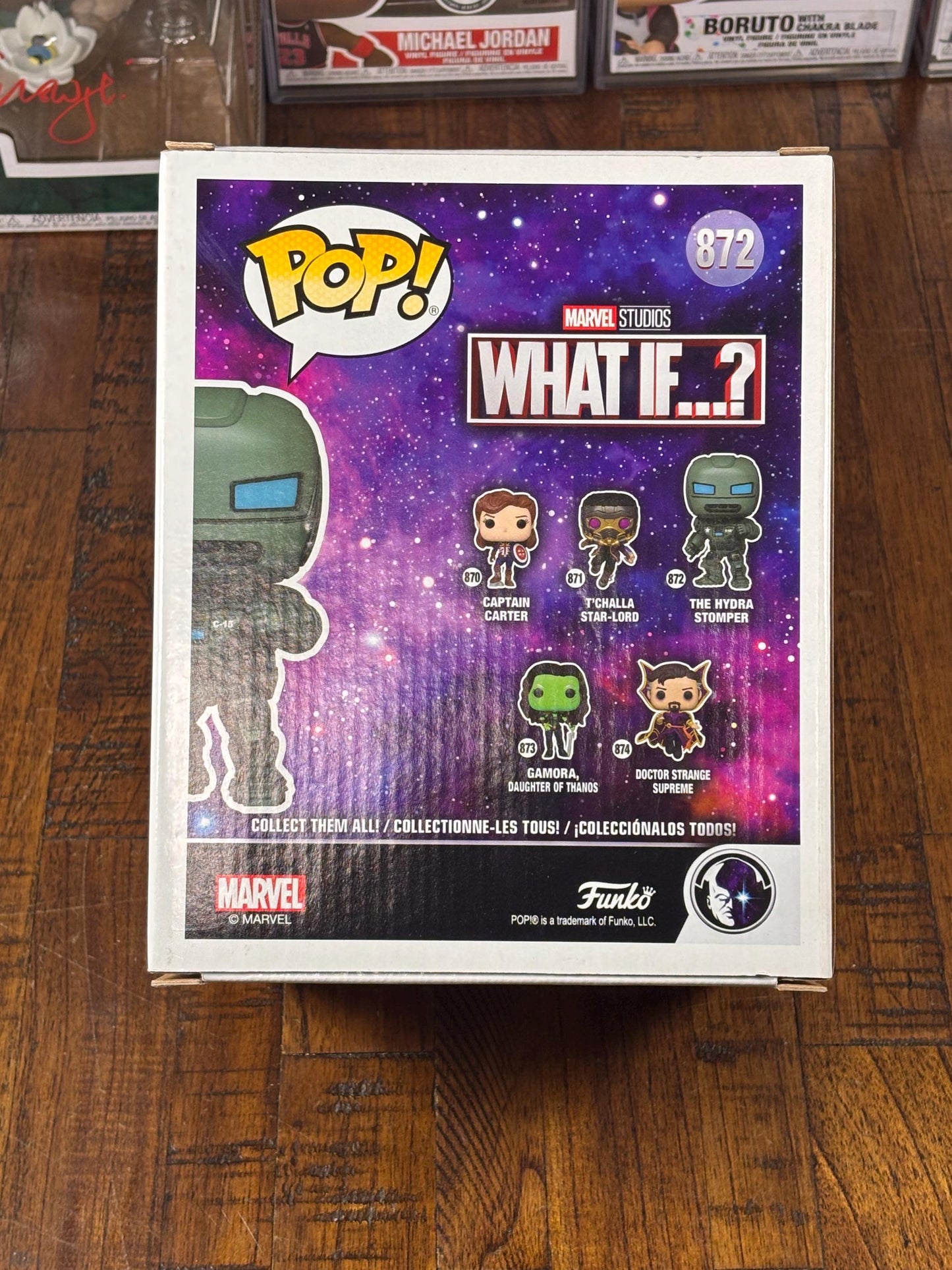 Funko Pop The Hydra Stomper #872 Marvel Studios What If...? 6 Inch Vinyl Figure