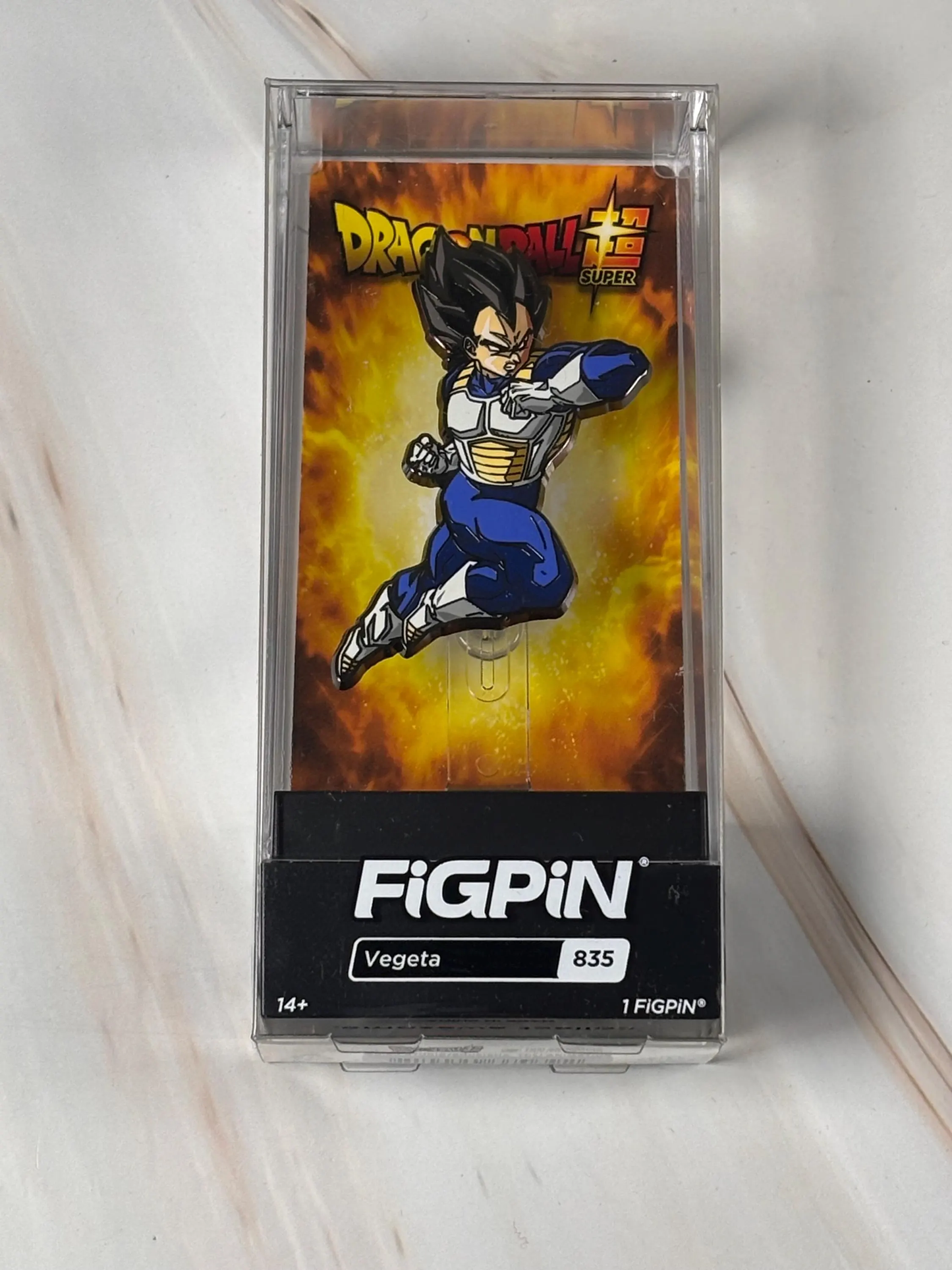 Figpin Vegeta - Dragon Ball Z Super Anime #835 New Collectible Enamel Pin