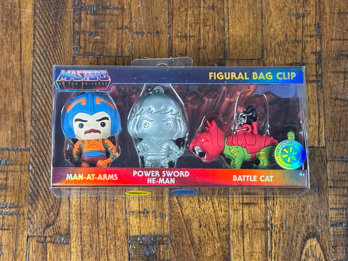Masters Of The Universe Figural Bag Clip MOTU Monogram Walmart Exclusive New 3 Pack