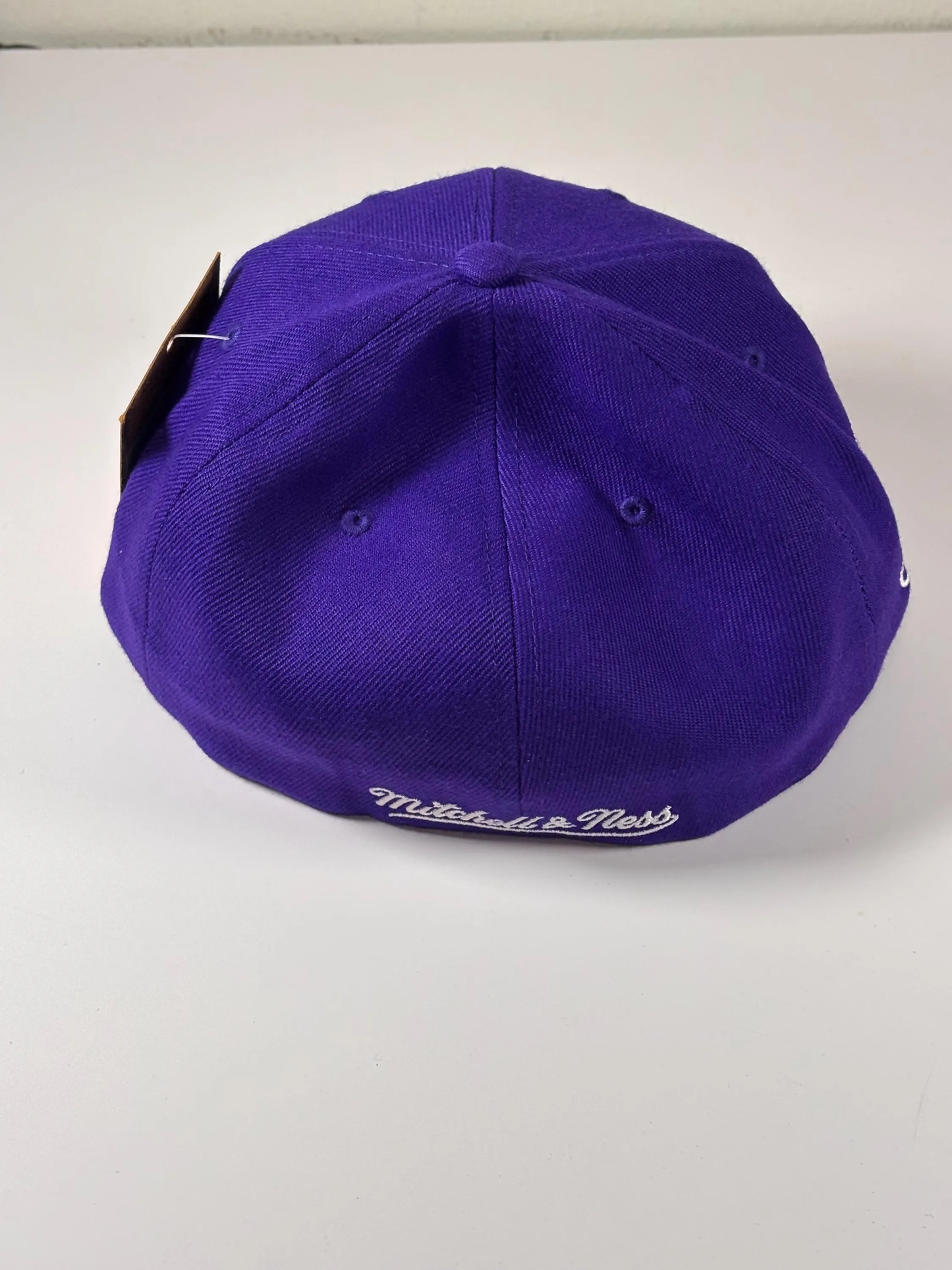 Mitchell & Ness LA Los Angeles Lakers Purple 1987 NBA Finals Fitted Hat 7 3/8 New
