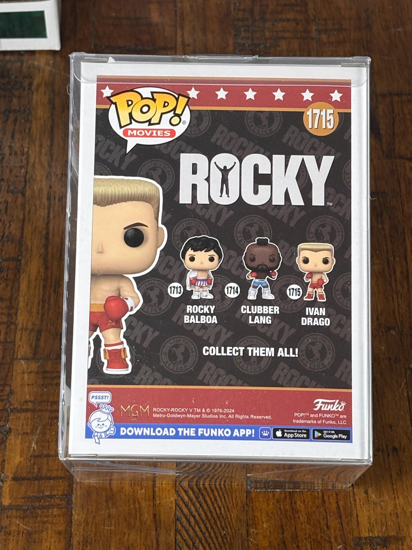 Funko Pop Movies Rocky IV Ivan Drago Funko Vinyl Figure #1715 New