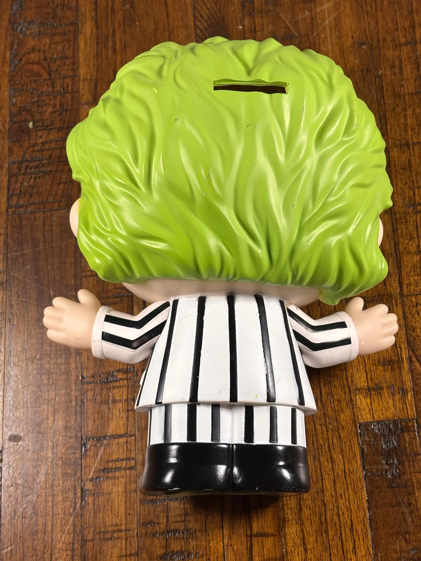 Monogram Cute 9" Beetle Juice Halloween Coin Bust Bank Figural Bank Beetlejuice New PVC (Copy)